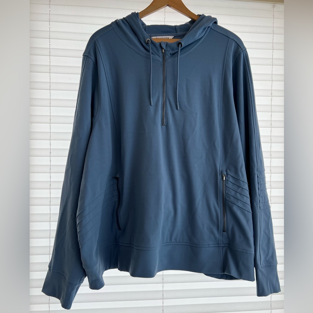 Athleta Quarter Zip Cropped Jacket